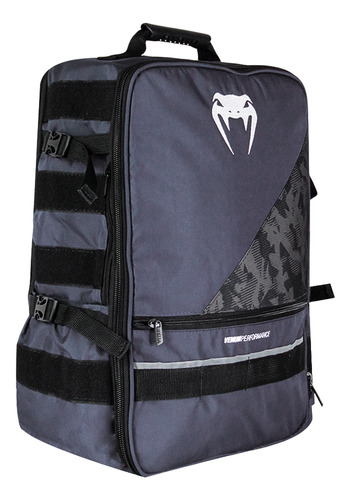 Mochilão Academy Venum Street Camo Grey Cor Cinza Desenho do tecido Lisa