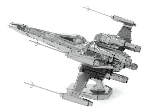 Star Wars - Poe X Wing Fighter Rompecabezas 3d Metal Model  