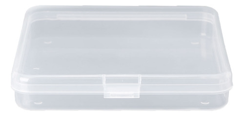 Caja De Almacenamiento Con Tapa De Plástico Transparente Cua