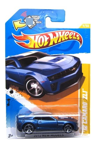 Hot Wheels Camaro Zl1 Azul 2012. Hotwheels-11104