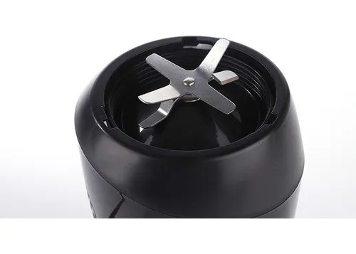 Licuadora Portátil Nappo Acero Inox 1200w 220v Con 2 Vasos