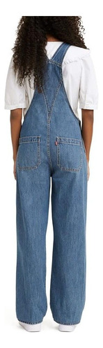 Overol Levis T3 Utility Slouchy Denim Para Mujer Original Azul Xl