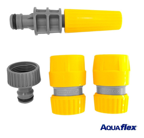 Kit Básico Para Manguera De Riego 1/2 Pulgada Siroflex Italy
