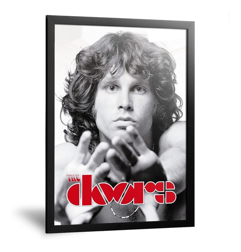 Cuadros De Rock The Doors Rock Jim Morrison Impreso 35x50cm