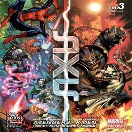 Axis Avengers - X Men Vol 3, De Marvel Comics., Vol. 3. Editorial Ovni Press, Tapa Blanda En Español, 2015