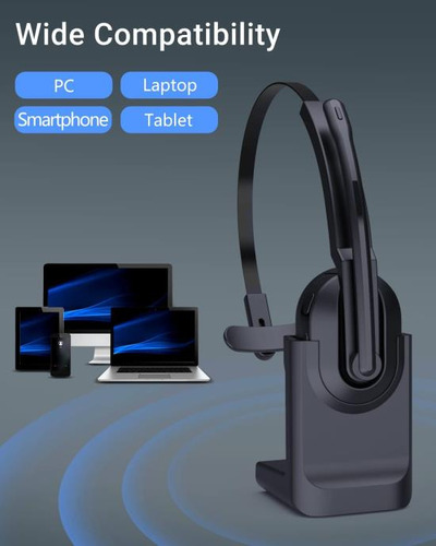 Huakua Auriculares Bluetooth Con Micrófono Para Audio Nítido