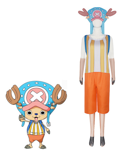 Disfraz De Cosplay De Tony Tony Chopper De Una Sola Pieza Pa