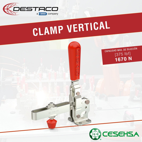 Pack De 4 Pzas. Clamp 207-ul, Destaco Original, Cesehsa