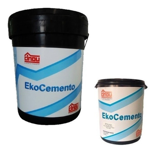 Cemento Plastico Cuñete 4 Gal Tapa Gotera Cindu Ekocemento 