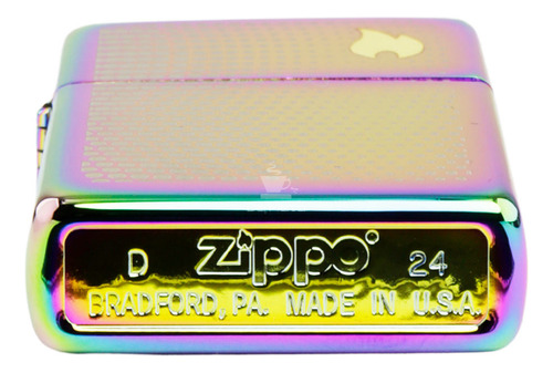 Isqueiro Zippo Dots And Flame Design 46569