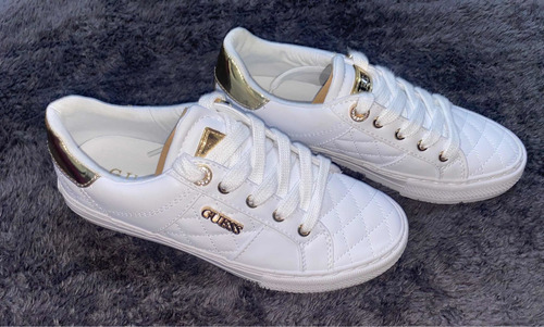 Tenis Guess Blancos Originales