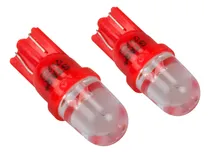 Comprar Foco Leds 158 Rojo 12v 1 Leds 2pz Star 158