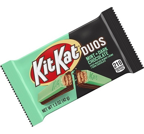 Kitkat Duos Menta + Chocolate Oscuro