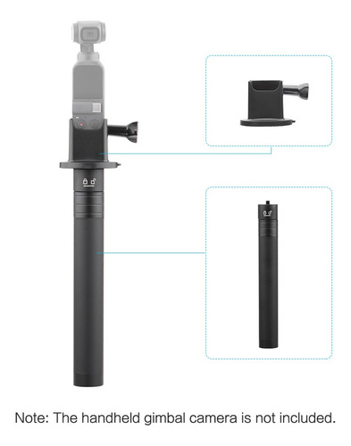 Conector De Adaptador De Base Portátil E Haste De Extensão