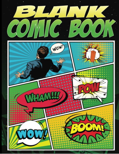 Libro: Blank Comic Book: Create Your Own Comic Book- For Kid