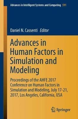 Advances In Human Factors In Simulation And Modeling - Da...