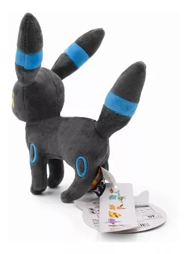 Umbreon Shiny Eevee Evolução Bicho Pelúcia Pokémon 20cm - Escorrega o Preço