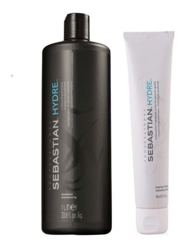 Shampoo 1000ml +  Mascarilla Hidratante Sebastian Hydre