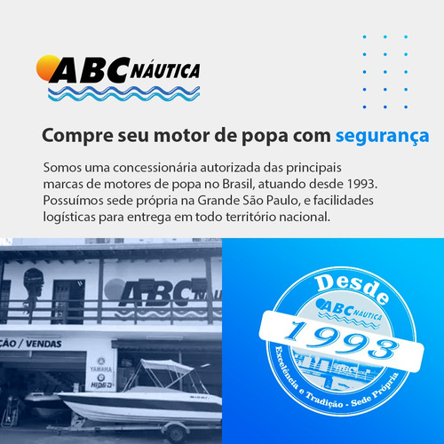 Motor De Popa Mercury 5hp - Pronta Entrega