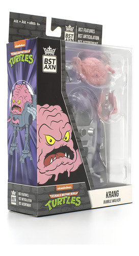 Bst Axn Best Action Figures Tmnt Krang Bubble Walker