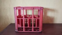 Comprar Cajón Plástico De Soda Color Naranja Para 6 Sifones