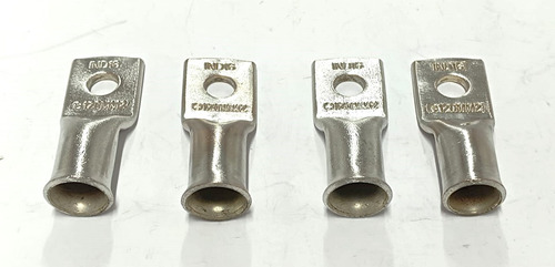 Terminal Compressão Boca Expand. Cabo 120mm2 Burndy C/ 04 Ud Prateado