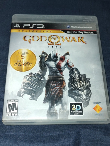 Playstation 3 Ps3 Vídeogame God Of War Saga Original Físico 