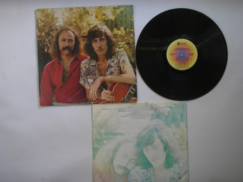 Lp Vinilo David Crosby Graham Nash Wind On The Water Usa1975