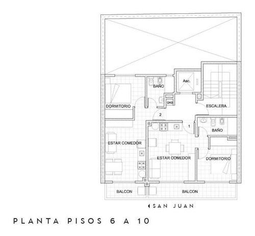 Imagen 22 de 22 de 1 Dormitorio En Cuotas