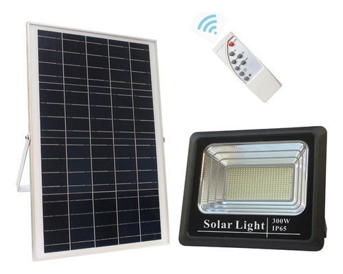 Reflector Solar 200w Incluye Panel Solar Y Accesorios