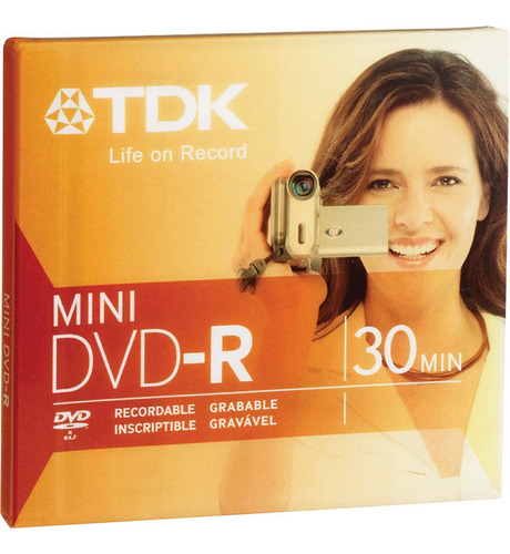 Mini Dvd Virgen 1.4 Gb. Tdk Estuchado Oferta X Unidad
