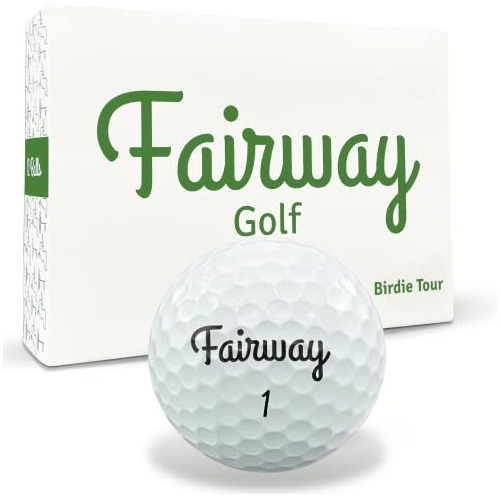 Birdie Tour Golf Balls | Optimized For Distance | Longe...