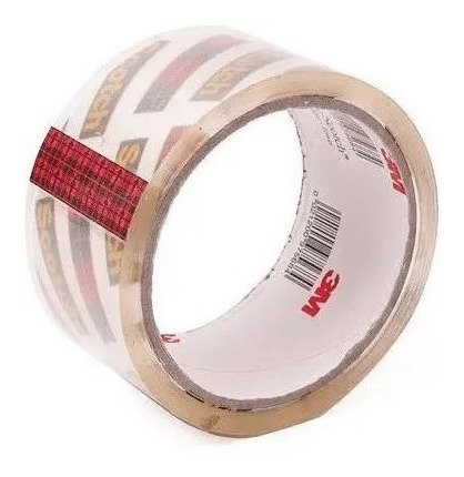 Imagen 2 de 4 de Cinta De Embalar Scotch Transparente Empaque 48mm X40mts