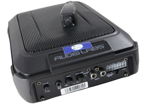 Subwoofer Amplificado Audio Labs Adl-sas68 1000w 6x8puLG Color Negro