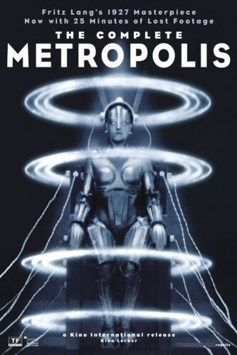 Metrópolis - The Complete Metropolis - Duracion 148 Min. Dvd