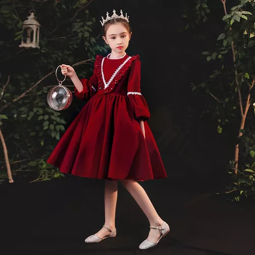Vestidos Para Niños 913 Vestido Elegante De Novia De Niña Fl en venta en  Canton China por sólo $ 2,  Mexico
