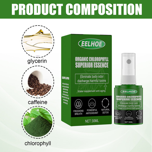 I Chlorophyll Essence Fecha Os Poros, Repara E Brilha 7006