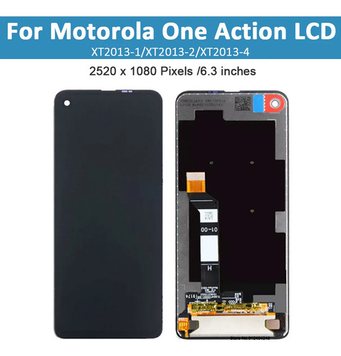 ' Pantalla Táctil Lcd Para Motorola One Action Xt2013