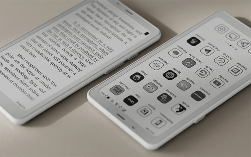 E-reader Boox Palma 2 6,13'' 6gb 128gb + Kit Funda Simple Cp Blanco