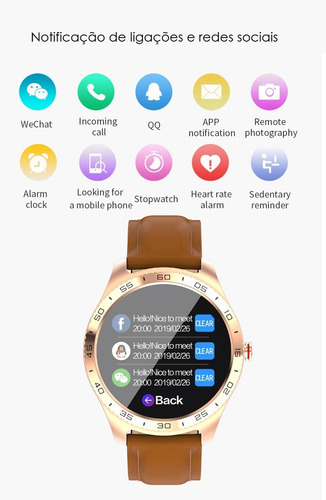 Imagem 4 de 8 de Smartwatch Z11 Full Hd Relógio Inteligente Resolução 240x240