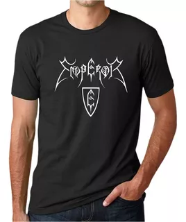 Camiseta Emperor Banda Rock Black Metal Camisa 100% Algodão