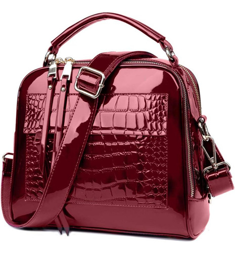 Chikencall Bolsos Y Monederos De Charol Para Mujer Bolsos De