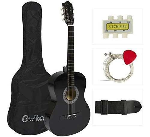 Guitarra 38 '' (negra)