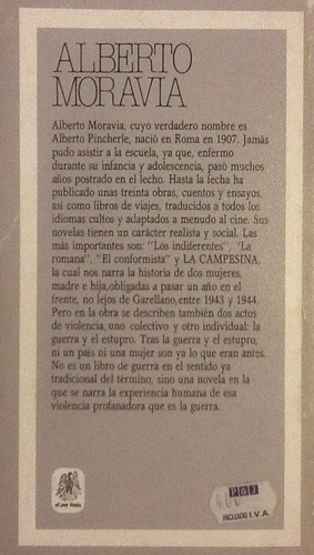 La Campesina - Alberto Moravia (Usado)