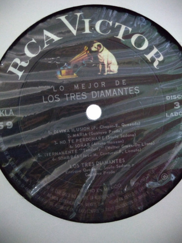 Acetato De Lo Mejor De Los 3 Diamantes (Usado)