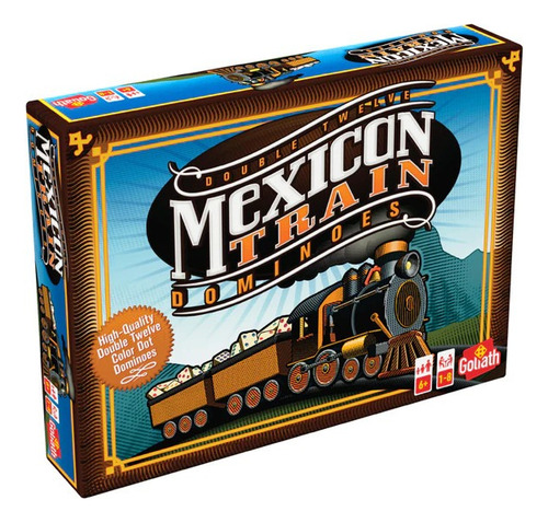 Dominó Tren Mexicano Juego De Mesa Goliath 376228