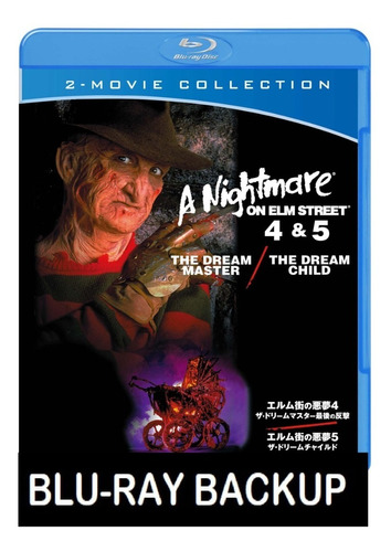 A Nightmare On Elm Street 4 + 5 ( Pesadilla) Blu-ray Backup