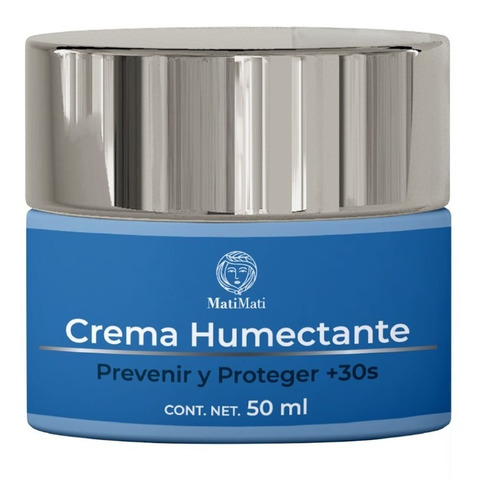 Crema Humectante +30años Pantenol Y Alantoína Matimati 50ml
