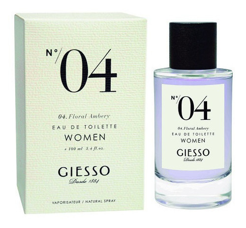  Numeros Giesso N°4 100ML Parfum para  mujer  