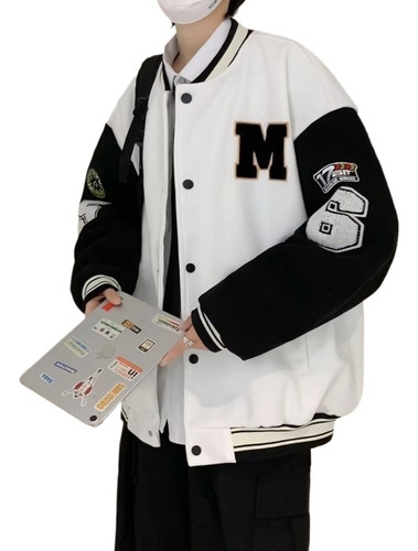 Varsity Casual Baseball Coat Chaqueta De Marca De Moda
